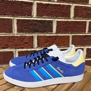 Adidas Gazelle Blue Women's Shoes 8.5
